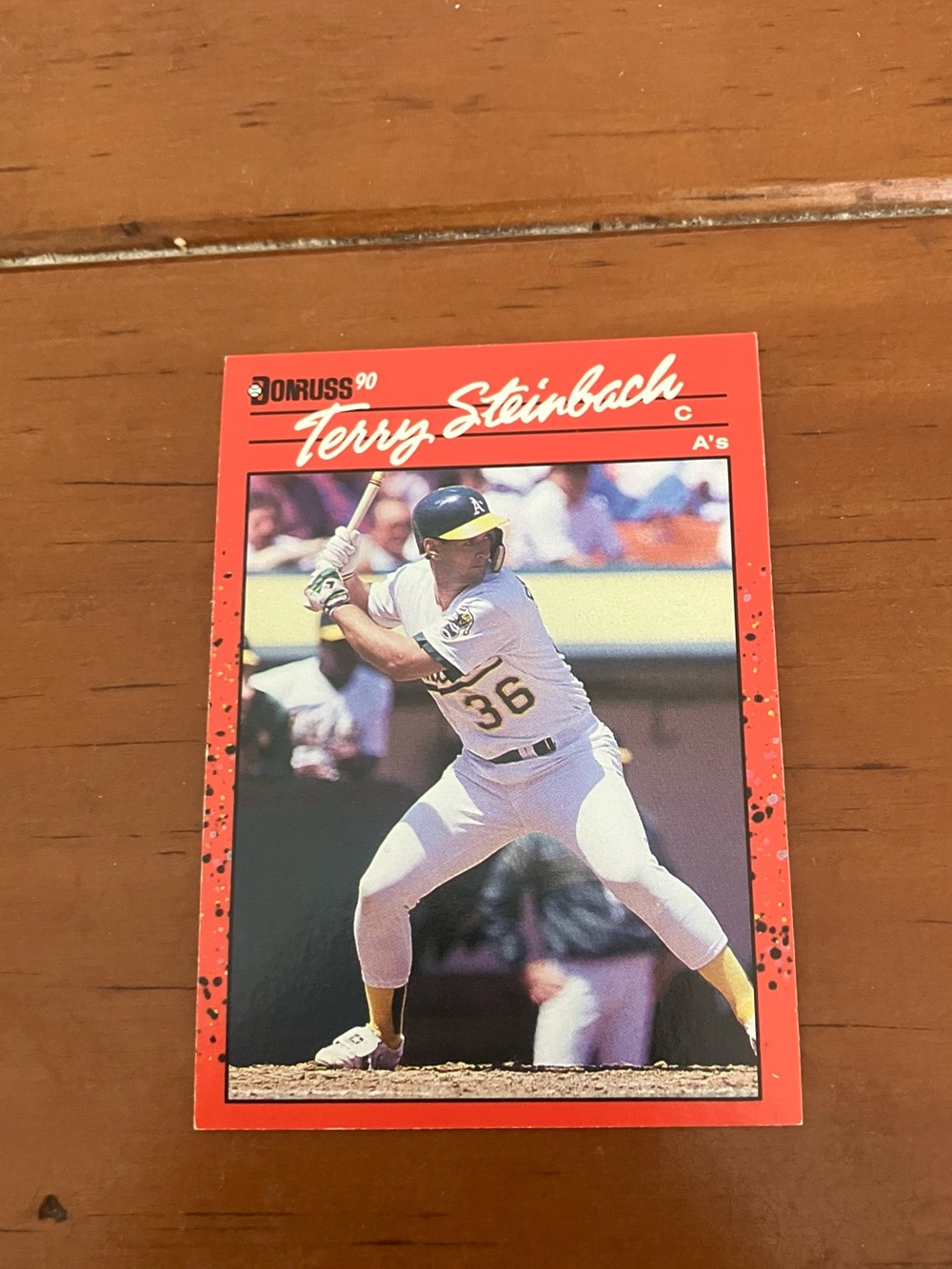 1990 Donruss Oakland A's Baseball Card Trading Card